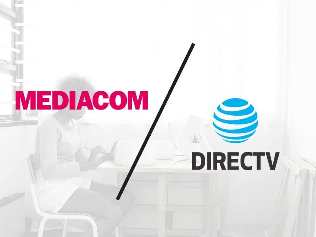 Comparison Mediacom Cable Vs DirecTV