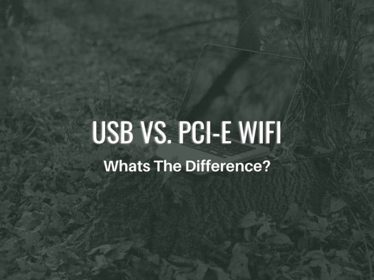 compare USB vs PCI-E WiFi