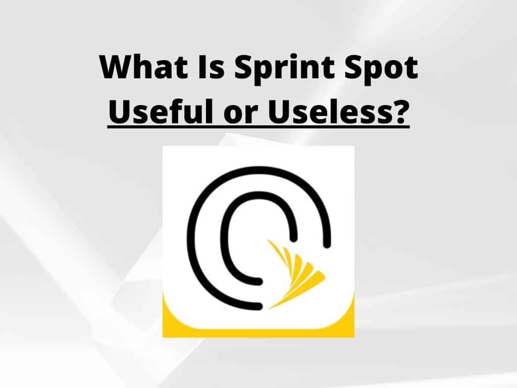 what is sprint spot - useful or useless