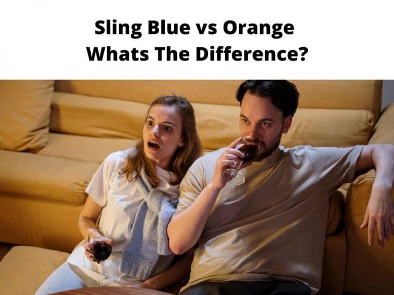 difference between Sling Blue vs Orange - whats the difference?