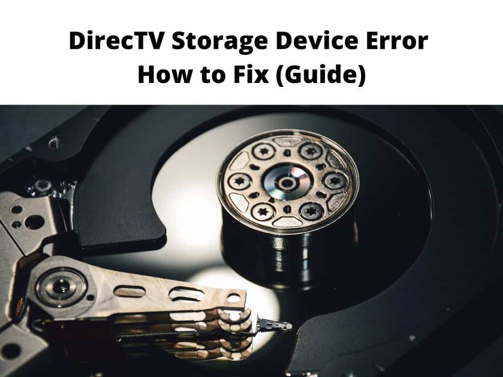 DirecTV Storage Device Error - how to fix guide