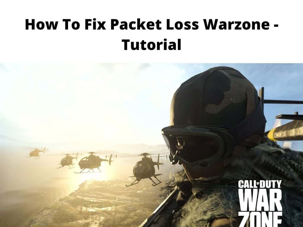 How To Fix Packet Loss Warzone - tutorial