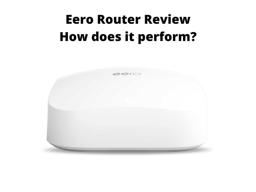 eero router flashing white light