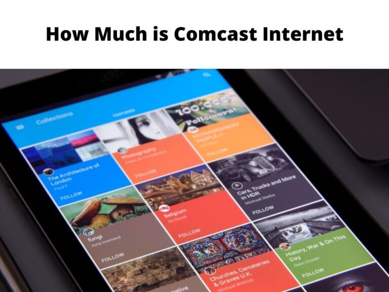 How Much is Comcast Internet