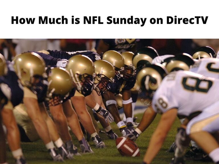How Much is NFL Sunday on DirecTV