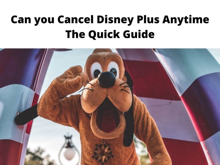 Can you Cancel Disney Plus Anytime - the quick guide