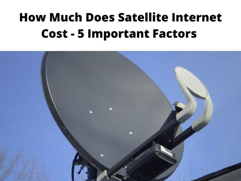 How Much Does Satellite Internet Cost