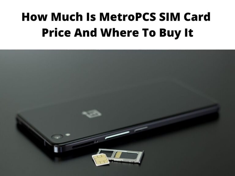Metropcs Sim Card T Mobile Phone 