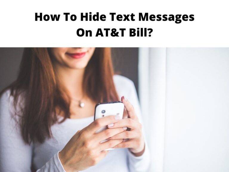 How To Hide Text Messages On AT&T Bill Helpful Tips