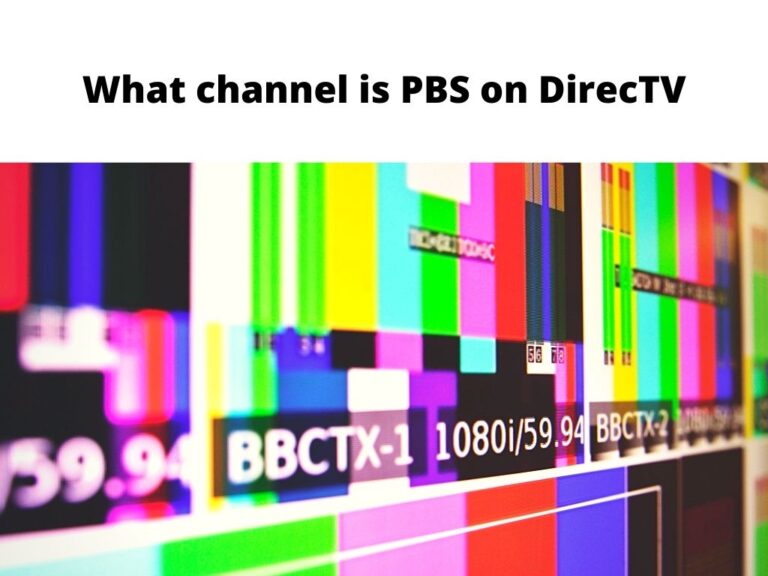 What channel is PBS on DirecTV