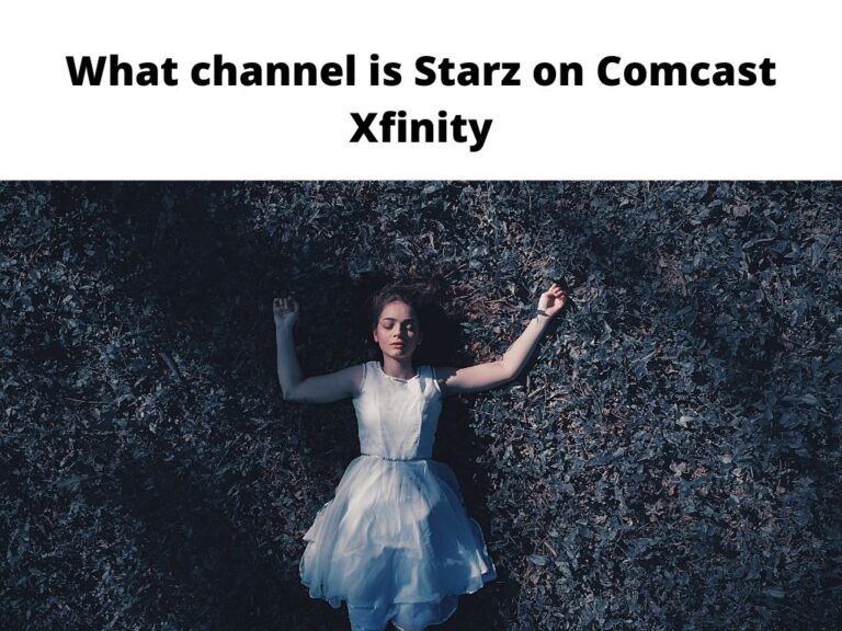 What channel is Starz on Comcast Xfinity