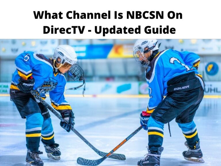 What Channel Is NBCSN On DirecTV Updated Guide 2024