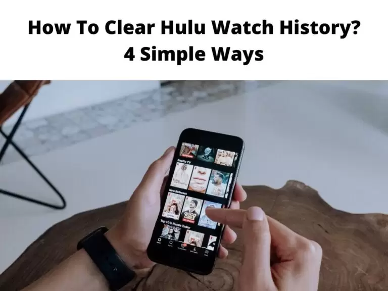 How To Clear Hulu Watch History 4 Simple Ways