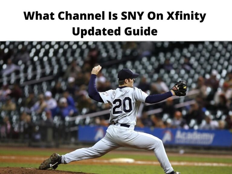 What Channel Is SNY On Xfinity