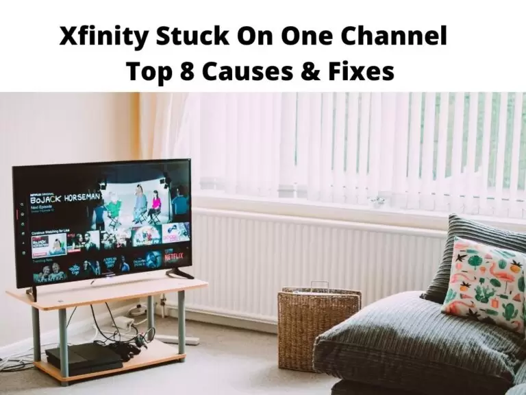 Xfinity Stuck On One Channel