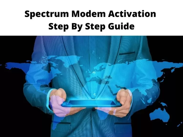 Spectrum Modem Activation Step By Step Guide