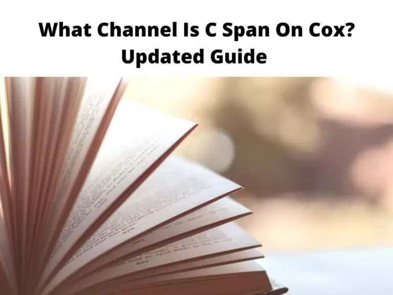 What Channel Is C Span On Cox Updated Guide