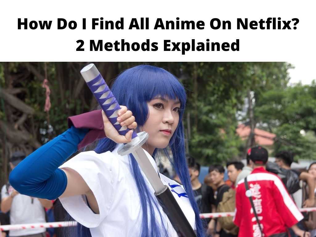 How Do I Find All Anime On Netflix