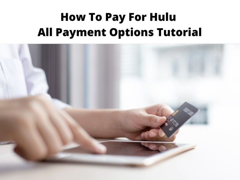 How To Pay For Hulu