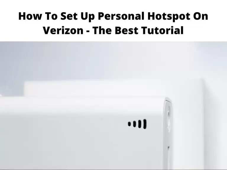How To Set Up Personal Hotspot On Verizon