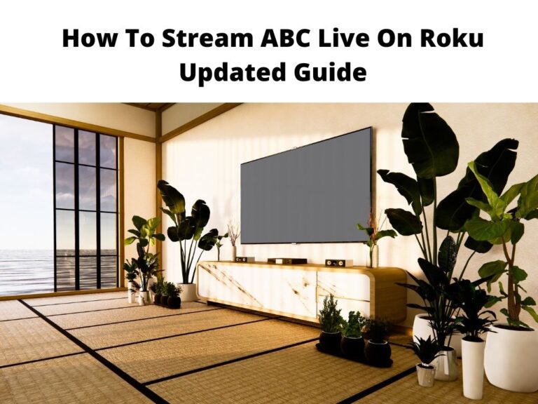 How To Stream ABC Live On Roku