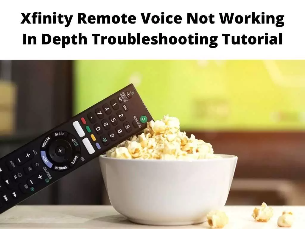 Xfinity Remote Voice Not Working In Depth Troubleshooting Tutorial