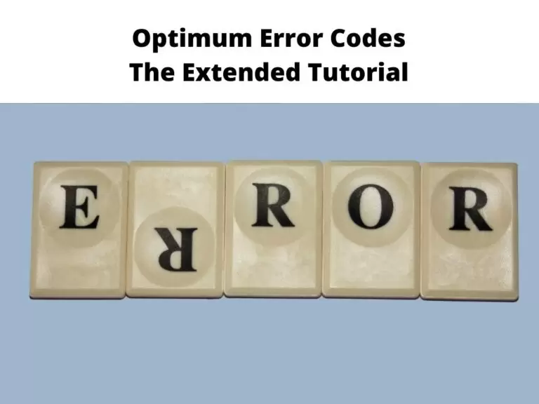 Optimum Error Codes