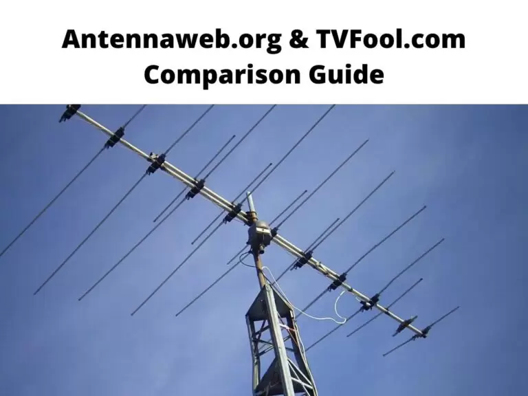 Antennaweb.org & TVFool.com