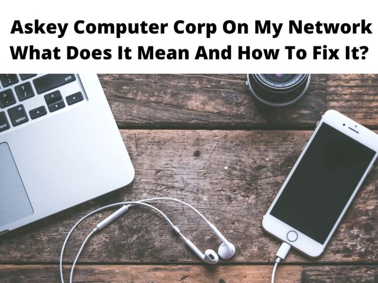 Askey Computer Corp On My Network