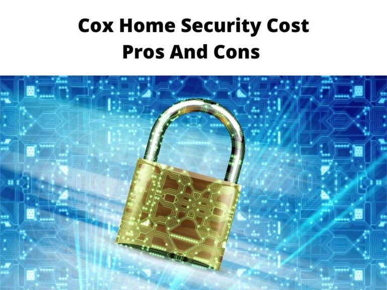 Cox Home Security Cost
