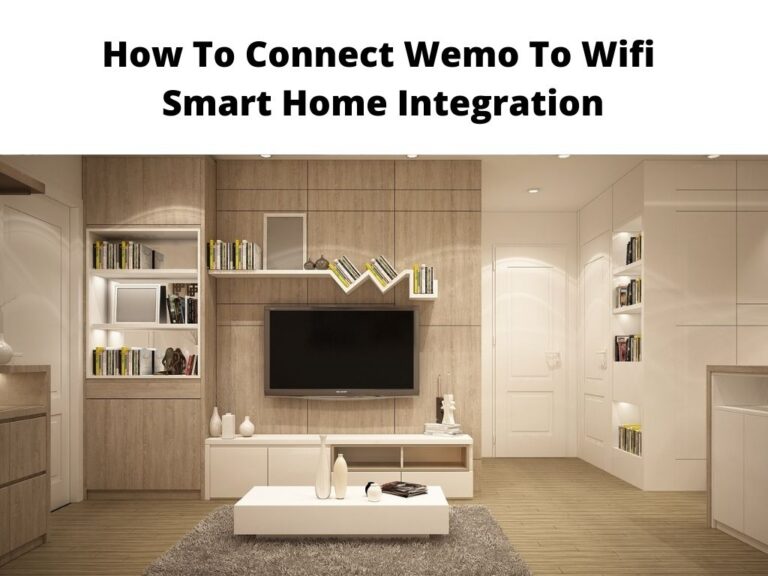How To Connect Wemo To Wifi