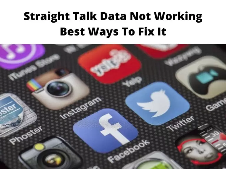 Straight Talk Data Not Working
