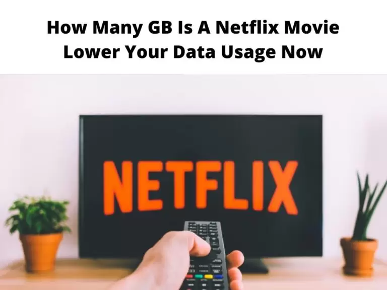 How Many GB Is A Netflix Movie
