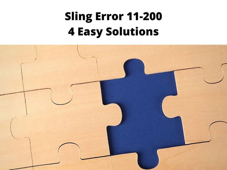 Sling Error 11-200