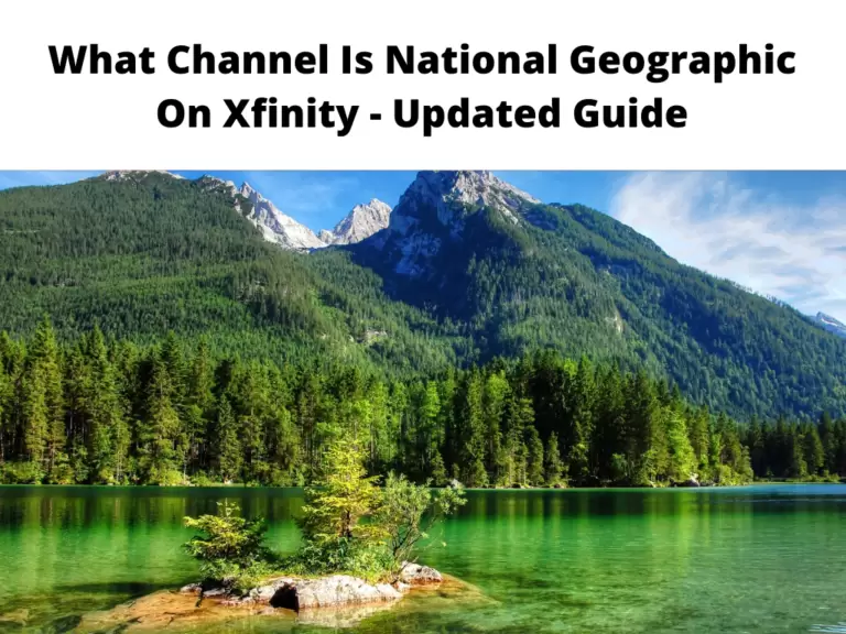 What Channel Is National Geographic On Xfinity