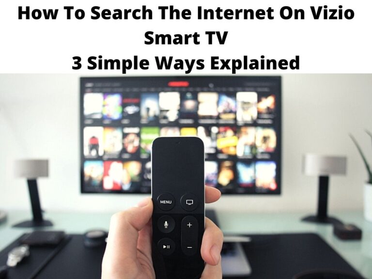 How To Search The Internet On Vizio Smart TV