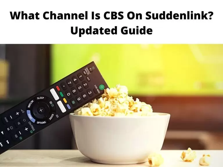 What Channel Is CBS On Suddenlink