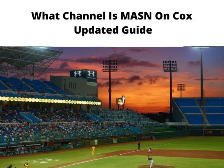 What Channel Is MASN On Cox