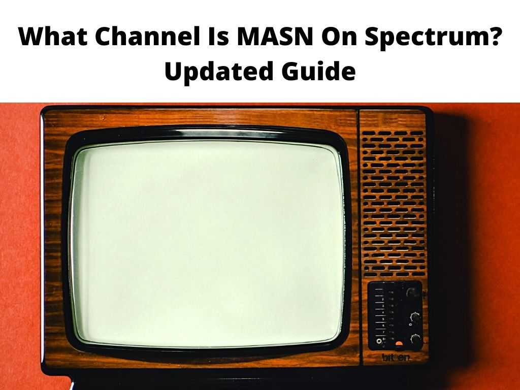 What Channel Is MASN On Spectrum