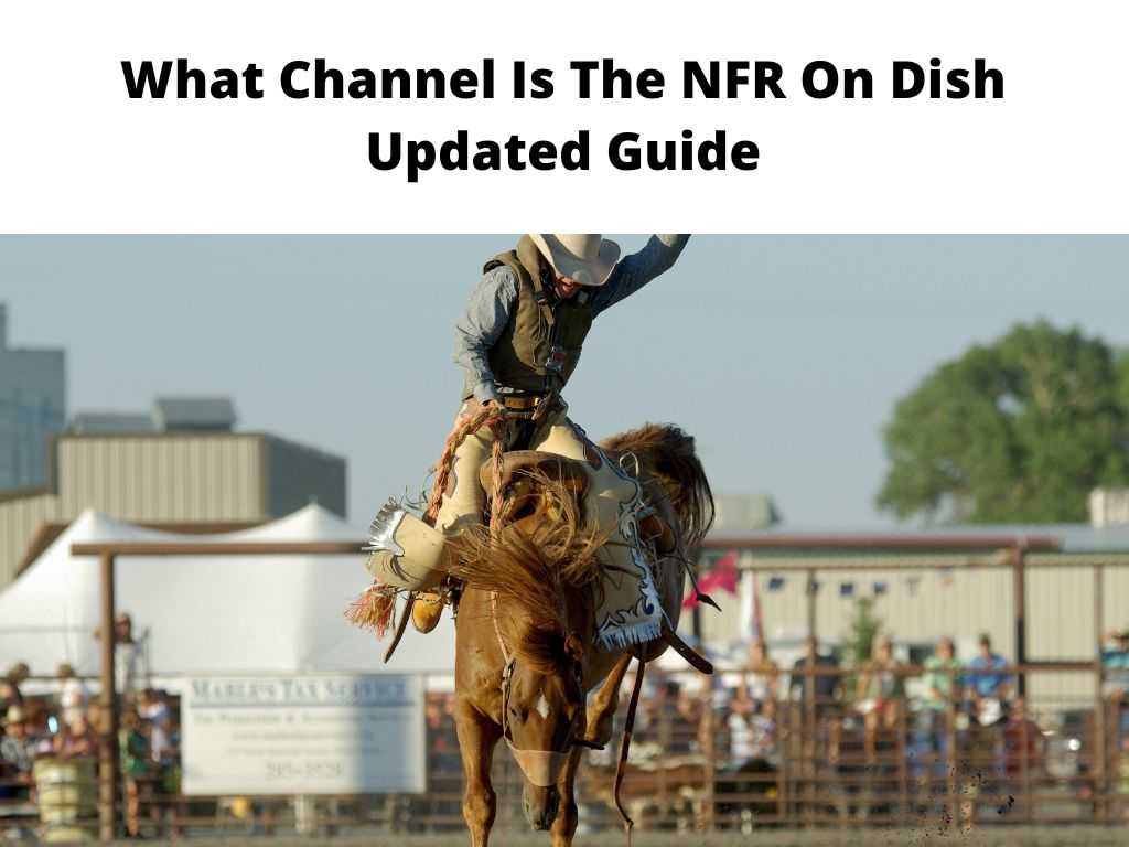 What Channel Is The NFR On Dish Updated Guide 2024