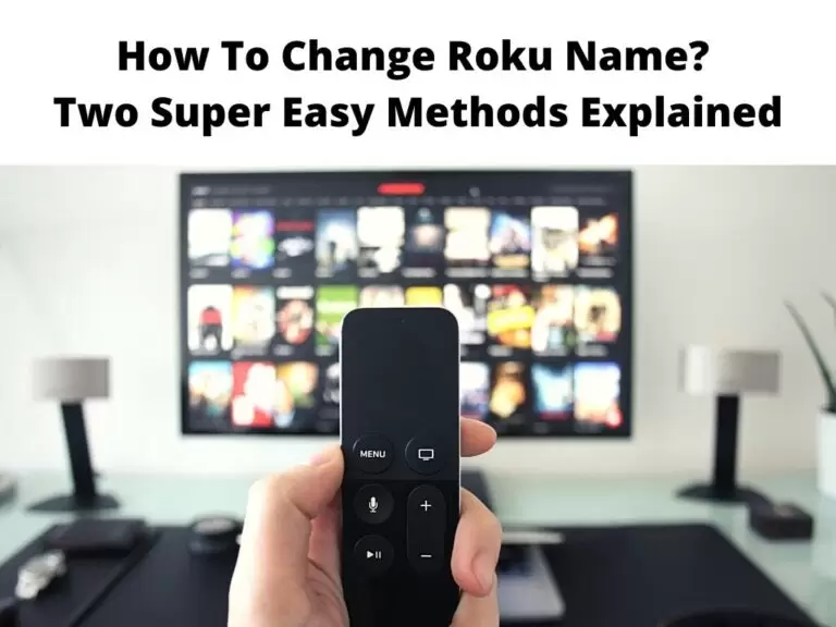 How To Change Roku Name