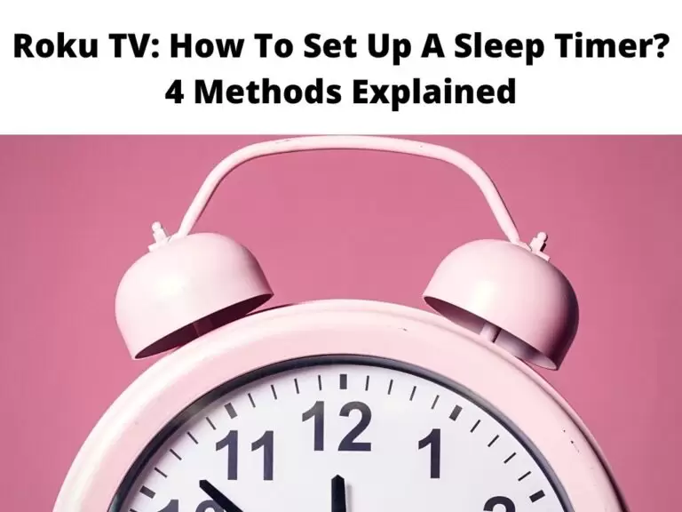 Roku TV How To Set Up A Sleep Timer