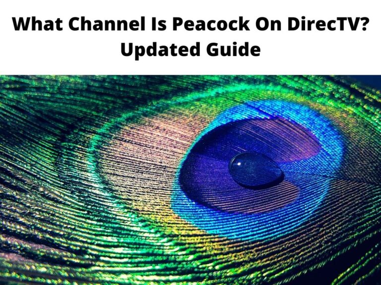 What Channel Is Peacock On DirecTV