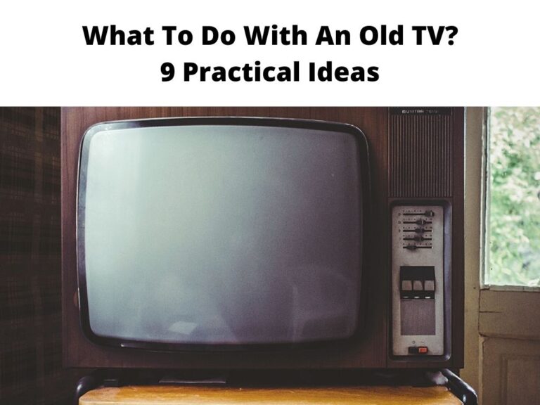 What To Do With An Old TV