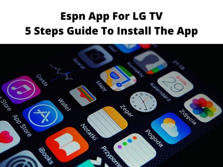 Espn App For LG TV