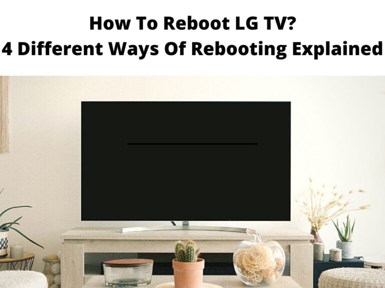 How To Reboot LG TV