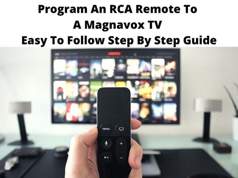 Program An RCA Remote To A Magnavox TV