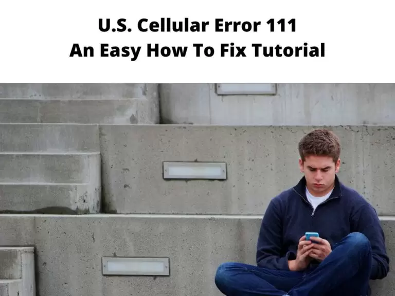 U.S. Cellular Error 111