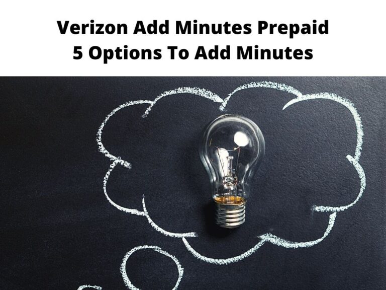 Verizon Add Minutes Prepaid
