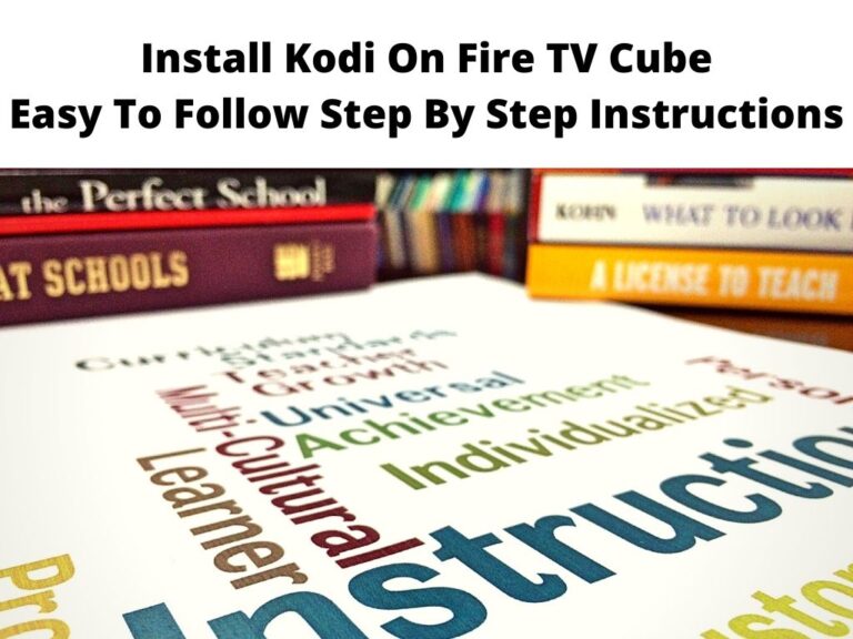 How to Install Kodi On Fire TV Cube Complete Instructions 2024